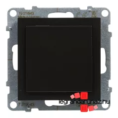   Legrand Suno vakfedél Program Mosaic adapterrel, fekete, Legrand 721443