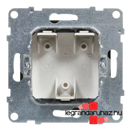 Legrand Suno vakfedél Program Mosaic adapterrel, fekete, Legrand 721443