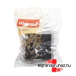 Legrand Suno 1xRJ45 Cat. 6 UTP csatlakozóaljzat fekete, Legrand 721452