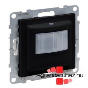   Legrand Suno mozgásérzékelős (PIR) kapcsoló, 500 W LED, 3 vezetékes, fekete, Legrand 721477A