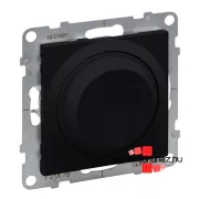   Legrand Suno forgatógombos fényerőszabályzó, 2 vezetékes fekete, Legrand 721479