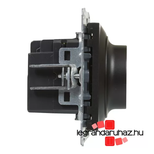 Legrand Suno forgatógombos fényerőszabályzó, 2 vezetékes fekete, Legrand 721479
