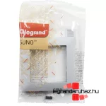 Legrand Suno egyes keret alumínium, Legrand 721511