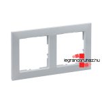 Legrand Suno kettős keret alumínium, Legrand 721512