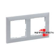 Legrand Suno kettős keret alumínium, Legrand 721512