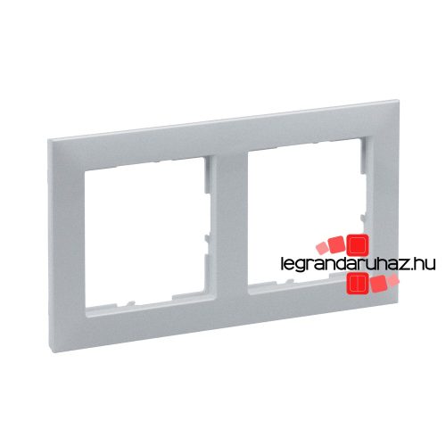 Legrand Suno kettős keret alumínium, Legrand 721512