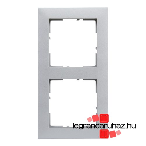 Legrand Suno kettős keret alumínium, Legrand 721512