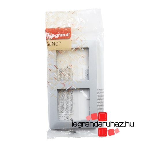 Legrand Suno kettős keret alumínium, Legrand 721512