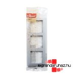 Legrand Suno hármas keret alumínium, Legrand 721513