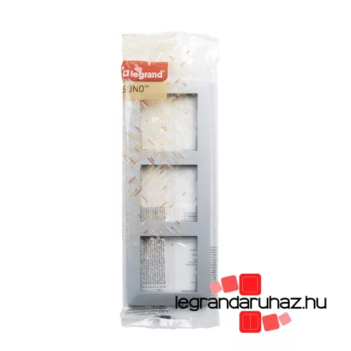 Legrand Suno hármas keret alumínium, Legrand 721513