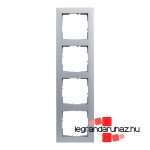 Legrand Suno négyes keret alumínium, Legrand 721514