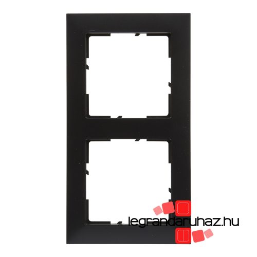 Legrand Suno kettős keret fekete, Legrand 721522