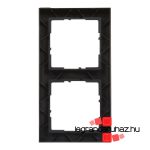 Legrand Suno kettős keret fekete, Legrand 721522