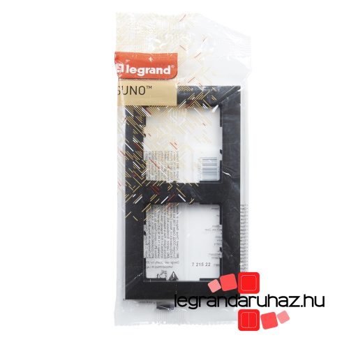 Legrand Suno kettős keret fekete, Legrand 721522