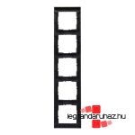 Legrand Suno ötös keret fekete, Legrand 721525