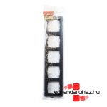 Legrand Suno ötös keret fekete, Legrand 721525