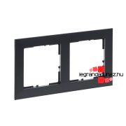 Legrand Suno kettős keret sötét szürke, Legrand 721552