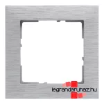 Legrand Suno egyes keret csiszolt alumínium, Legrand 721561