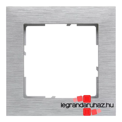 Legrand Suno egyes keret csiszolt alumínium, Legrand 721561