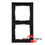 Legrand Suno kettős keret fekete mintás, Legrand 721572