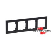 Legrand Suno négyes keret fekete mintás, Legrand 721574