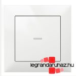 Legrand Suno Netatmo intelligens egypólusú kapcsoló / fényerőszabályzó, fehér, Legrand 722171
