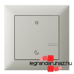 Legrand Suno Netatmo szcenárió kapcsoló - Ébredés/Alvás funkcióval, alumínium, Legrand 722377