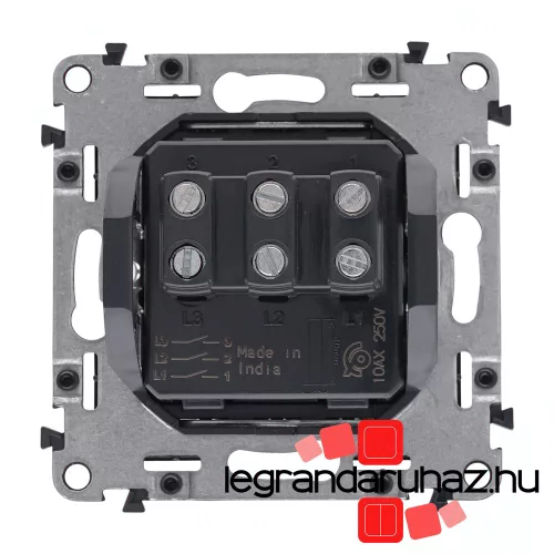 Legrand Hármas egypólusú kapcsoló mechanizm, Legrand 752003