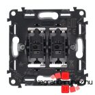   Legrand Valena InMatic kettős váltóérintkezős nyomó mechanizmus, Legrand 752018