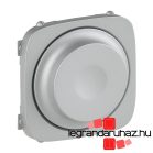   Valena Allure Forgatógombos fényerőszabályozó burkolat, Alumínium, Legrand 752047