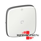   Valena Allure 3 vezetékes nyomógombos fényerőszabályzó burkolat, fehér