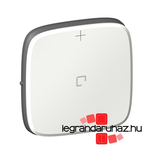 Valena Allure 3 vezetékes nyomógombos fényerőszabályzó burkolat, fehér