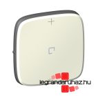   Valena Allure 3 vezetékes nyomógombos fényerőszabályzó burkolat, gyöngyház