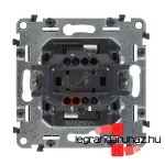 Legrand Valena Life egypólusú kapcsoló ellenőrzőfénnyel 10 AX fehér, Legrand 752104
