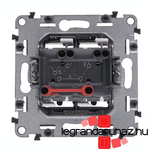 Legrand Valena Life csillárkapcsoló 10 AX fehér, Legrand 752105