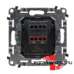 Legrand Valena Life keresztkapcsoló 10 AX fehér 752107 + 754001