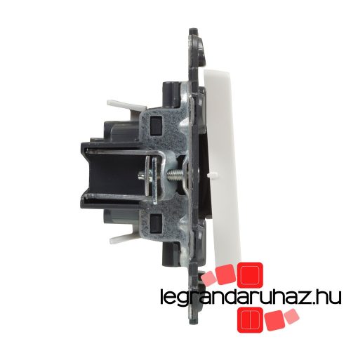 Legrand Valena Life váltóérintkezős nyomó csengőjellel fehér, Legrand 752115