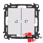 Legrand Valena Life csillárkapcsoló jelzőfénnyel 10 AX fehér, Legrand 752128