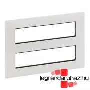   Legrand Valena Life 2x4x2 modulos keret, vízszintes fehér, Legrand 752146