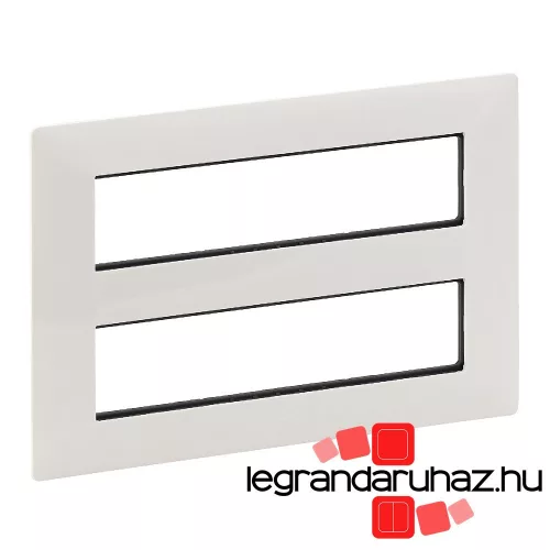 Legrand Valena Life 2x4x2 modulos keret, vízszintes fehér, Legrand 752146