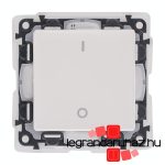 Legrand Valena Life kétpólusú kapcsoló 16A IP44 fehér, Legrand 752164