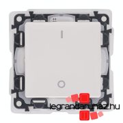   Legrand Valena Life kétpólusú kapcsoló 16A IP44 fehér, Legrand 752164