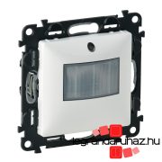  Legrand Valena Life mozgásérzékelős (PIR) kapcsoló, 0-2000 W (LED max. 500 W) , nulla (N) vezető bekötéssel, fehér, Legrand 752173A