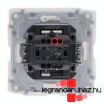 Legrand Valena Life váltóérintkezős nyomó csengőjellel, IP44 fehér, Legrand 752175