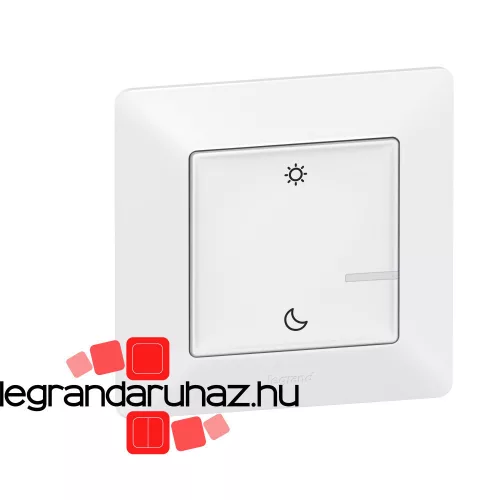 Legrand Valena Life Netatmo szcenárió kapcsoló - Ébredés/Alvás funkcióval fehér, Legrand 752189