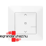 Legrand Valena Life Netatmo intelligens redőnykapcsoló fehér, Legrand 752191