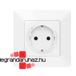 Legrand Valena Life Netatmo intelligens csatlakozóaljzat 16A fehér, Legrand 752194
