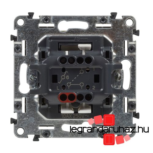 Legrand Valena Life váltókapcsoló 10 AX elefántcsont, Legrand 752206