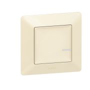   Legrand Valena Life with Netatmo okos kapcsoló/dimmer (végrehajtó), nulla vezető nélkül (retrofit), keret nélkül, elefántcsont, Legrand 752284A