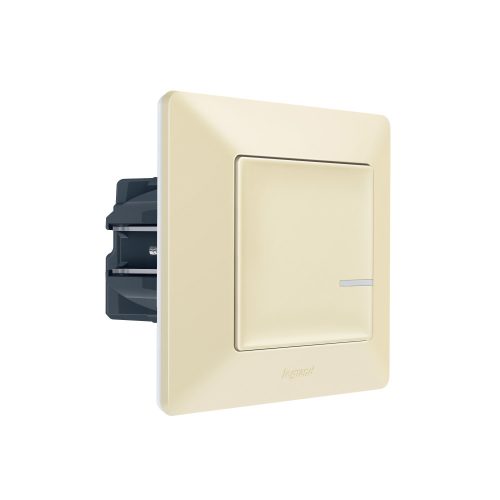 Legrand Valena Life with Netatmo okos kapcsoló/dimmer (végrehajtó), nulla vezető nélkül (retrofit), keret nélkül, elefántcsont, Legrand 752284A